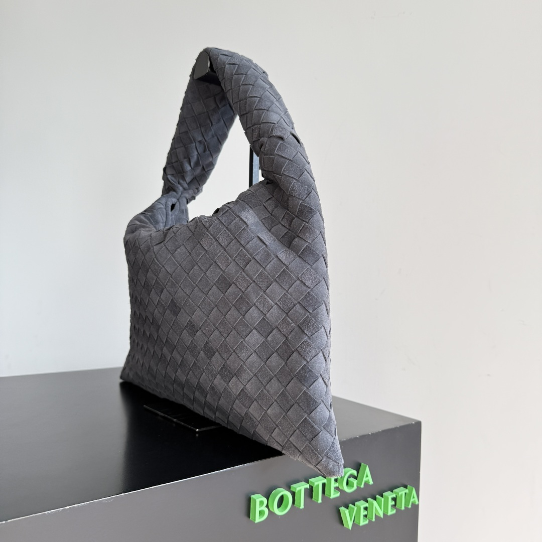 [TOP] Bottega Veneta BV Hop Bag 46*21*10cm - Grey