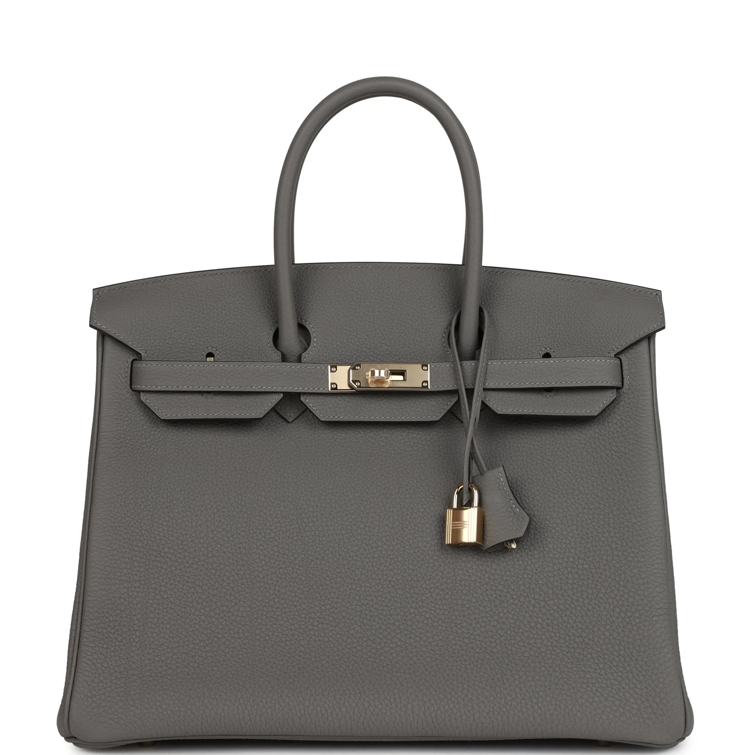 Hermes BirkinGris Meyer Togo Permabrass Hardware