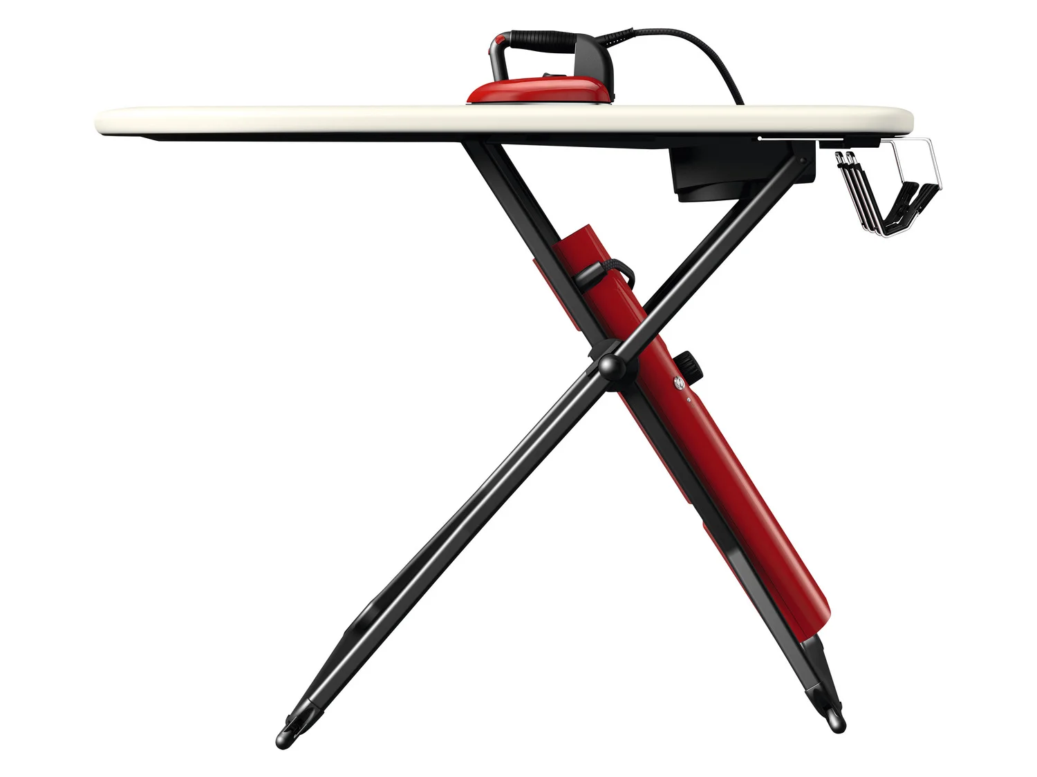 Laurastar Go Plus All-in-One Ironing System: Dry Microfine Hygienic Steam, Professional Iron with Active Board for Fast, Professional Results