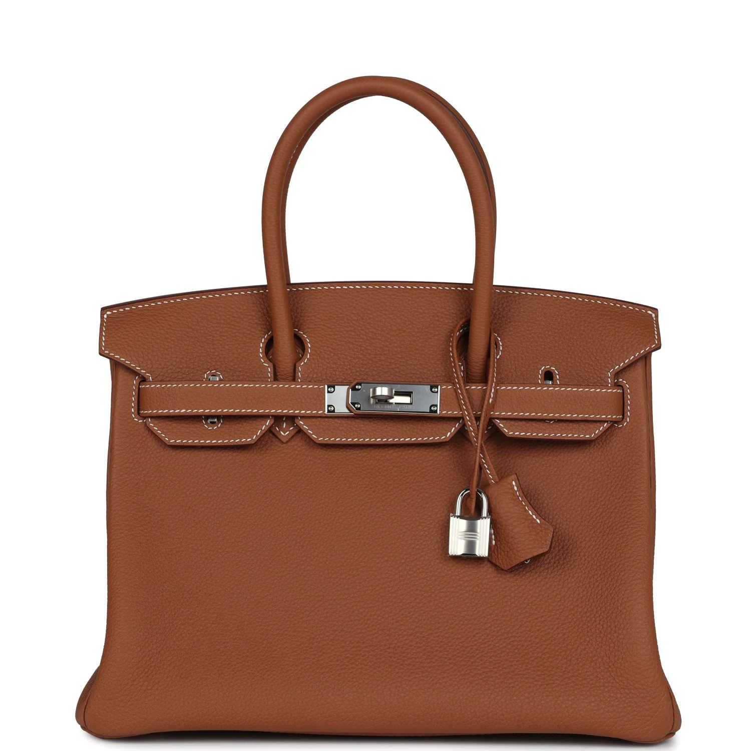Hermes BirkinGold Togo Palladium Hardware