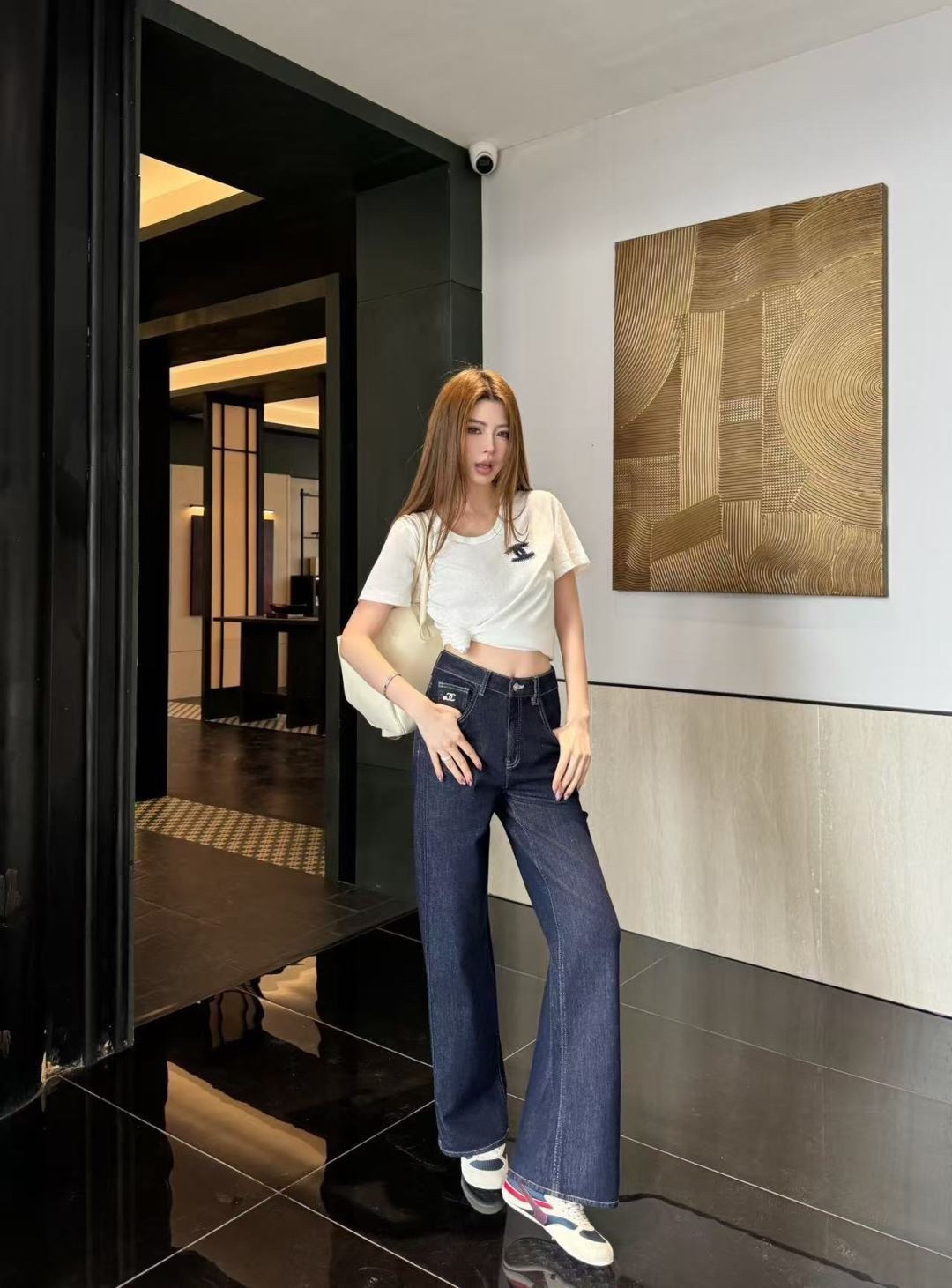 [TOP] CHANEL T-shirt -White