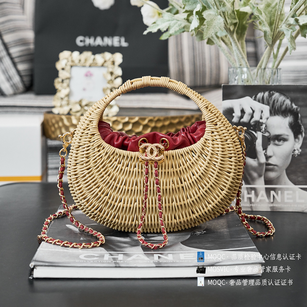 Chanel Bag Chanel Rattan Meniscus Bag #396317 View 2 | Nigo Office