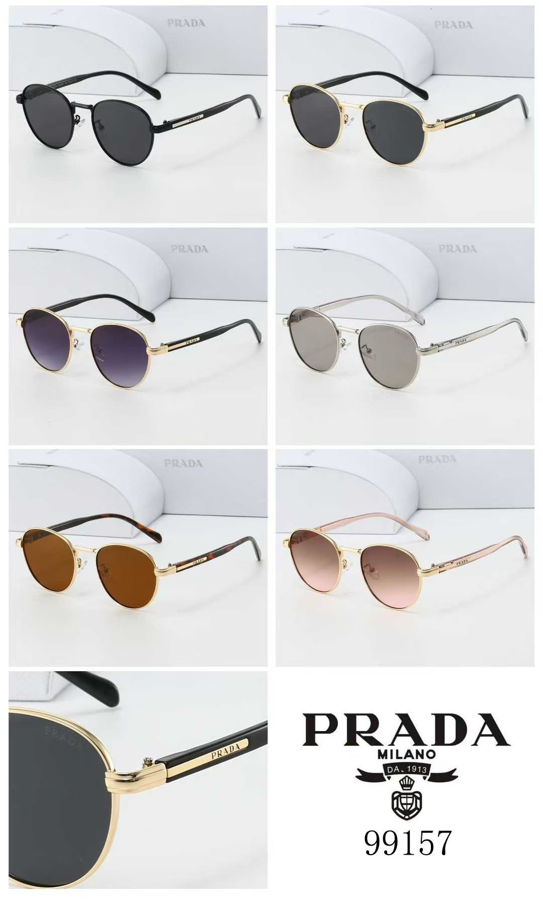 [TOP] PRADA Sunglasses - 6 Colors - 711 Luxury