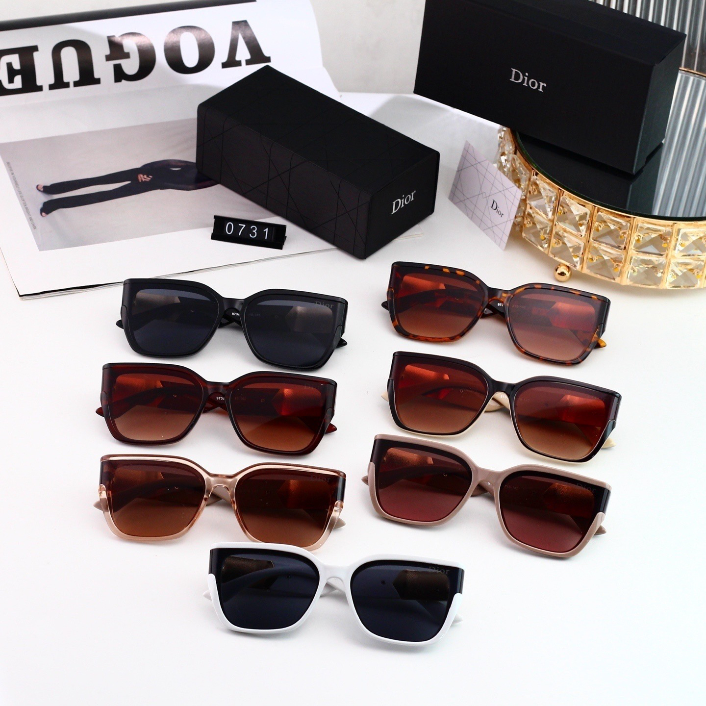 [TOP] Christian Dior Sunglasses - 7 Colors - 711 Luxury