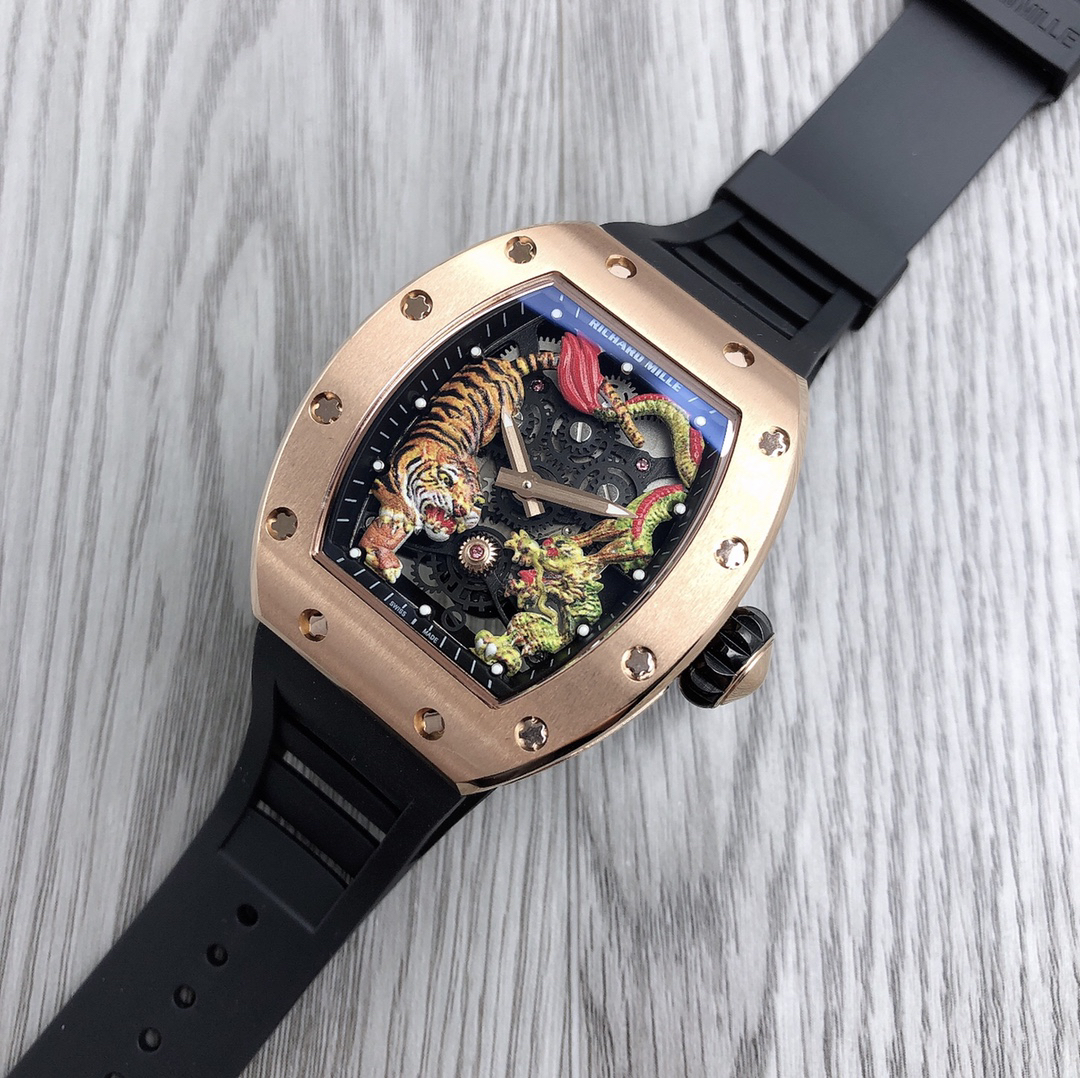 [TOP] Richard Mille RM51-01  Watch - Rose Gold - 711 Luxury