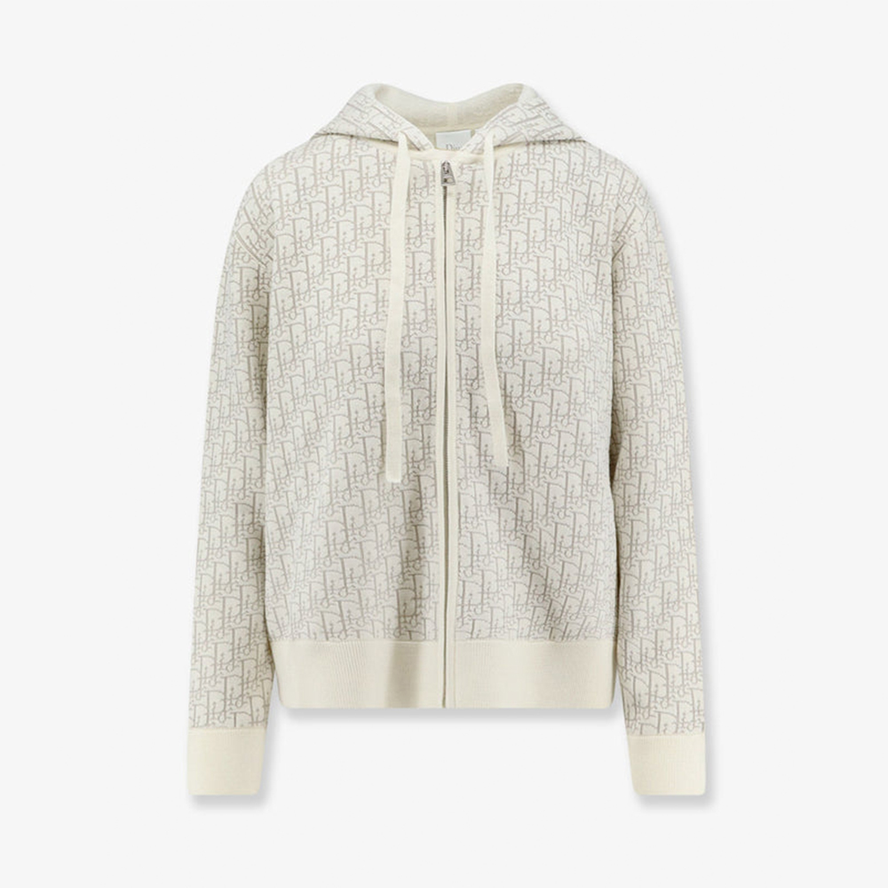 Dior Clothing Dior Dior Oblique Virgin Wool Cardigan #387826 | Nigo Office
