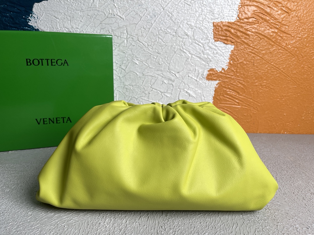 [TOP] Bottega Veneta BV The Pouch Bag 38*20*8.5cm - Yellow - 711 Luxury