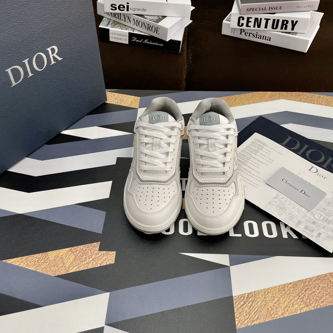 [TOP] Christian Dior Casual Shoes - Gray - 711 Luxury