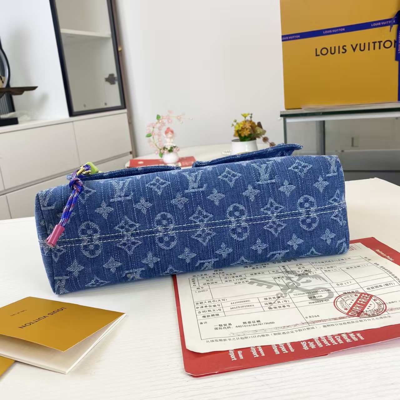 [TOP] Louis Vuitton LV  Shoulder Bag 30×10×19cm - Blue