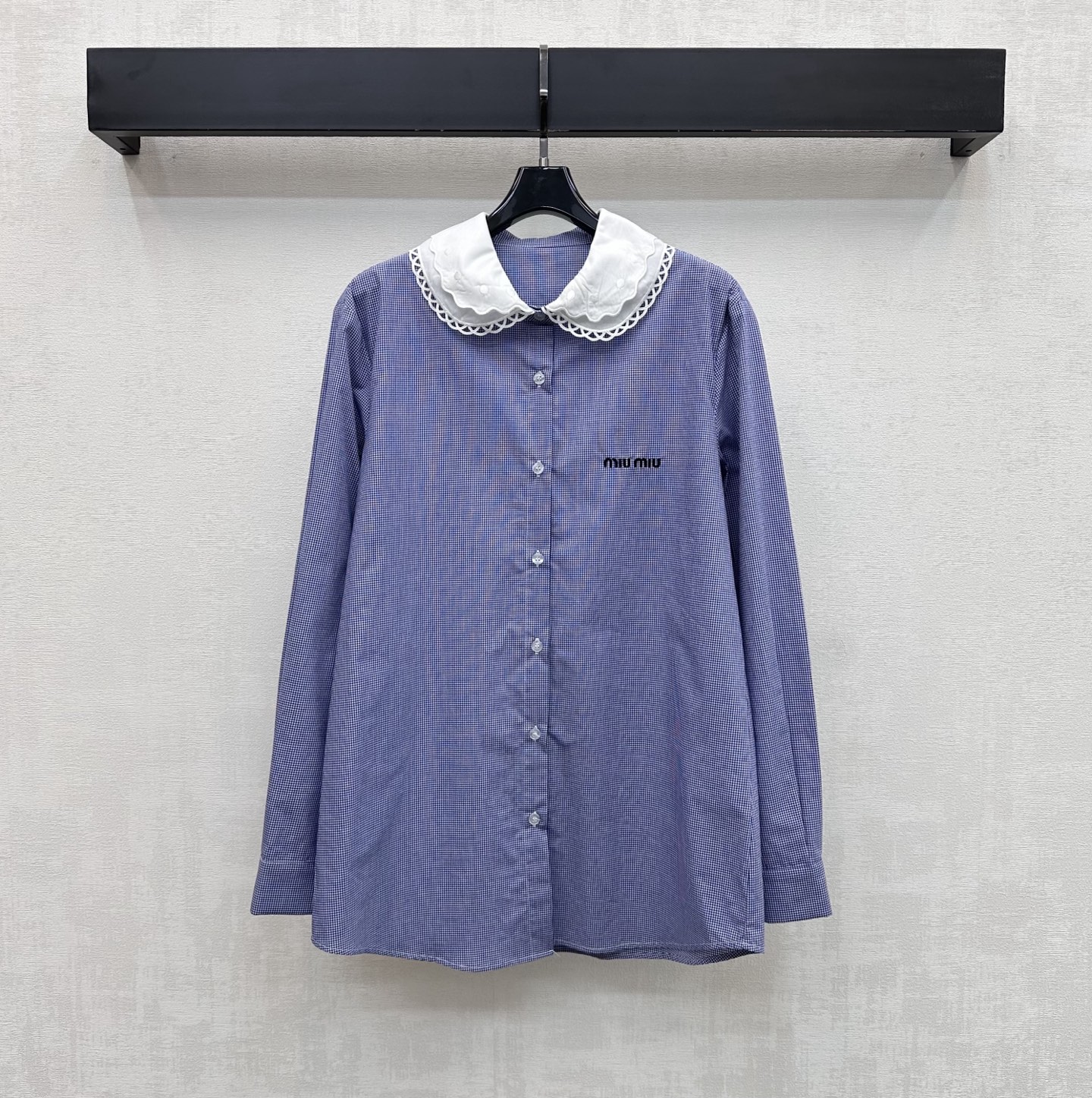 [TOP] Miu Miu Shirt - Blue - 711 Luxury