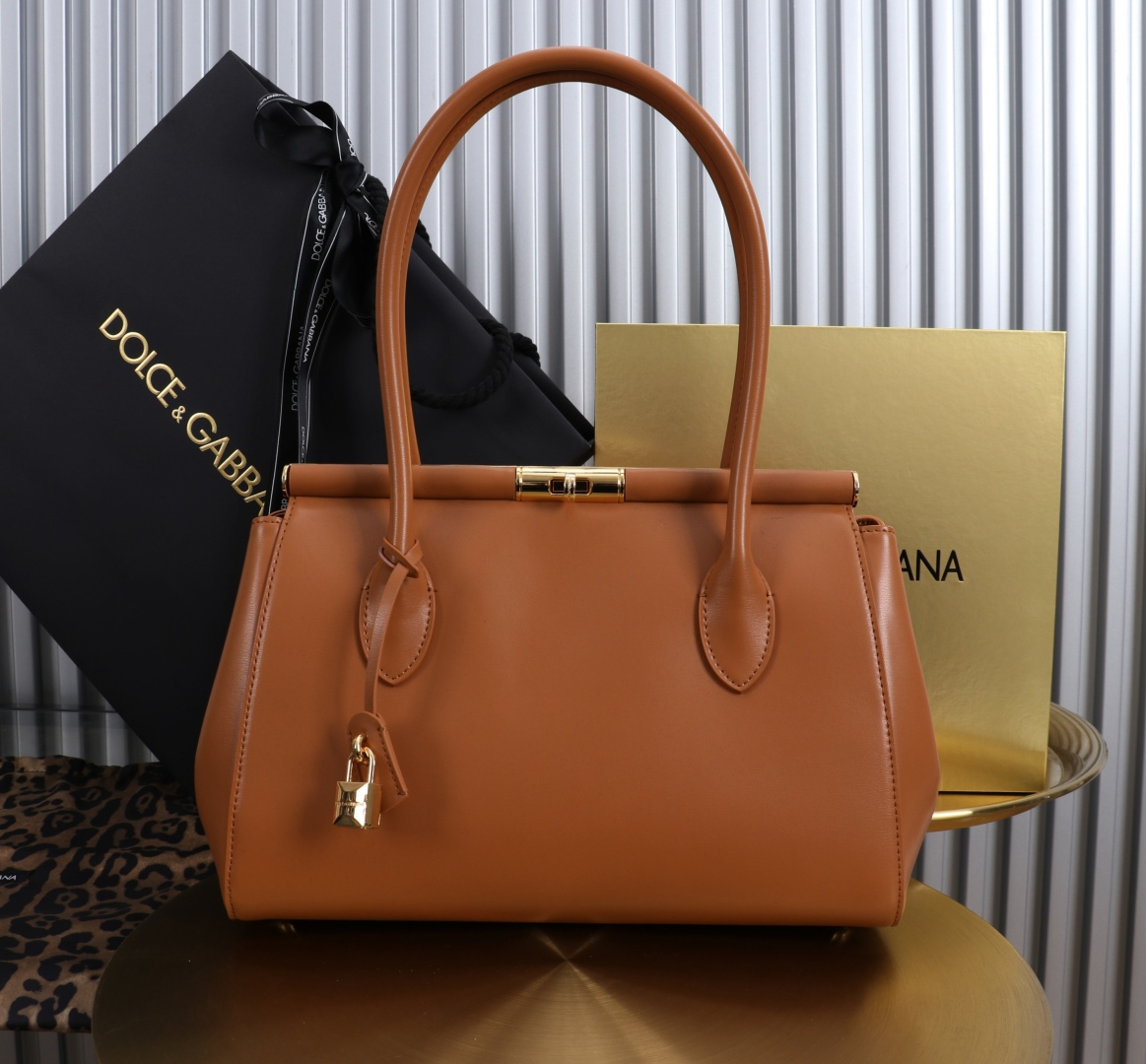 [TOP] Dolce & Gabbana D&G Marlene Bag 30x20.5x12cm - Brown
