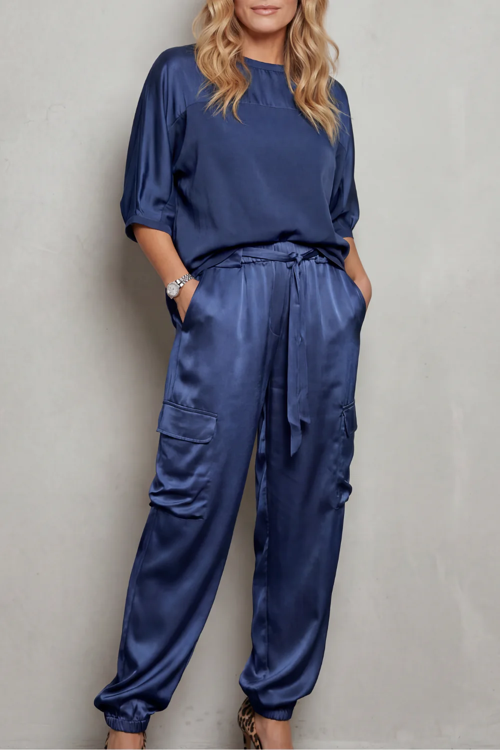 Finley – Silky Cargo - Lounge Set