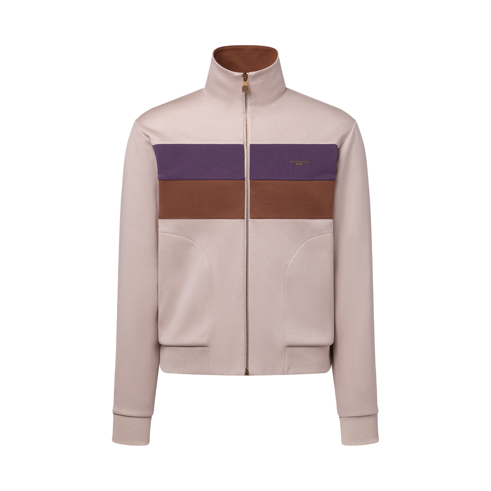 Louis Vuitton Clothing LOUIS VUITTON LV x The Darjeeling Limited Zippered Track Top | Nigo Office