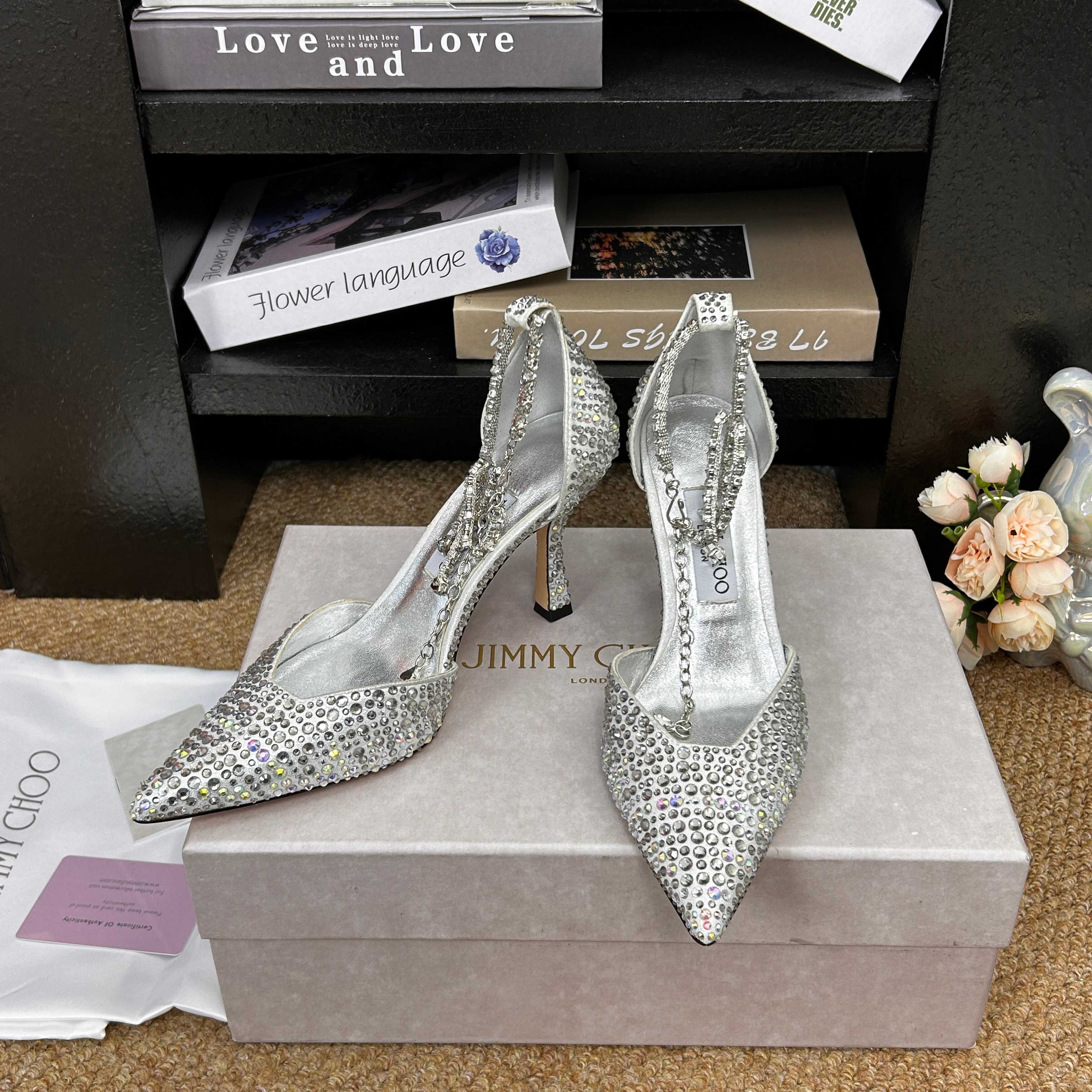 [TOP] Jimmy Choo 9cm High Heel Pumps - 6 Color
