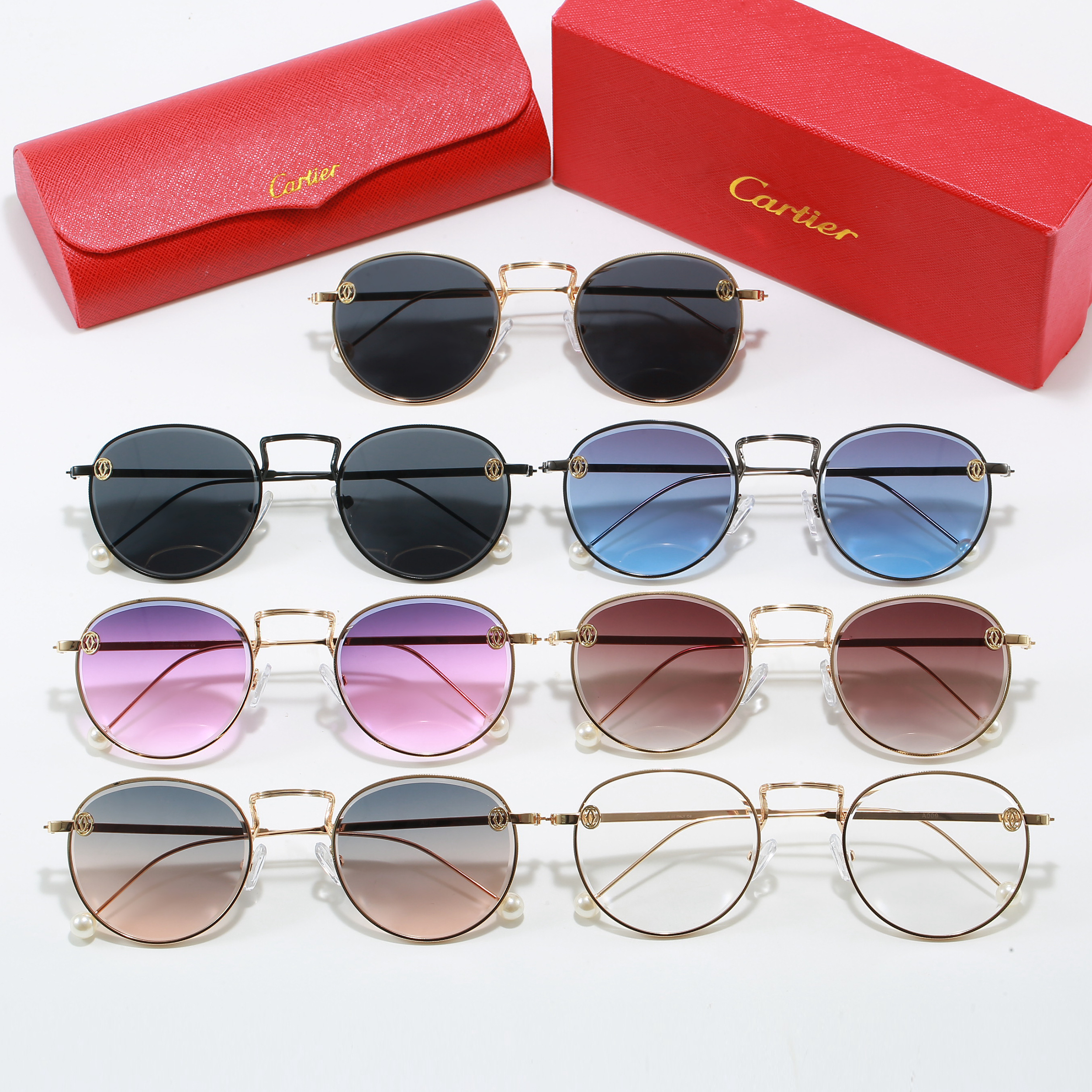 [TOP] Cartier Sunglasses - 7 Colors - 711 Luxury