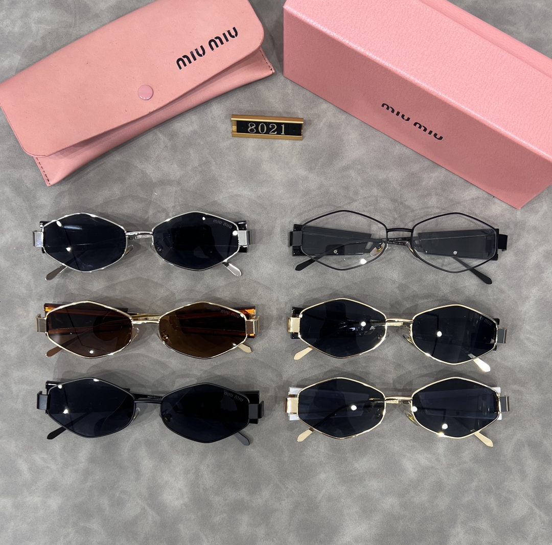 [TOP] Miu Miu Sunglasses - 6 Colors - 711 Luxury