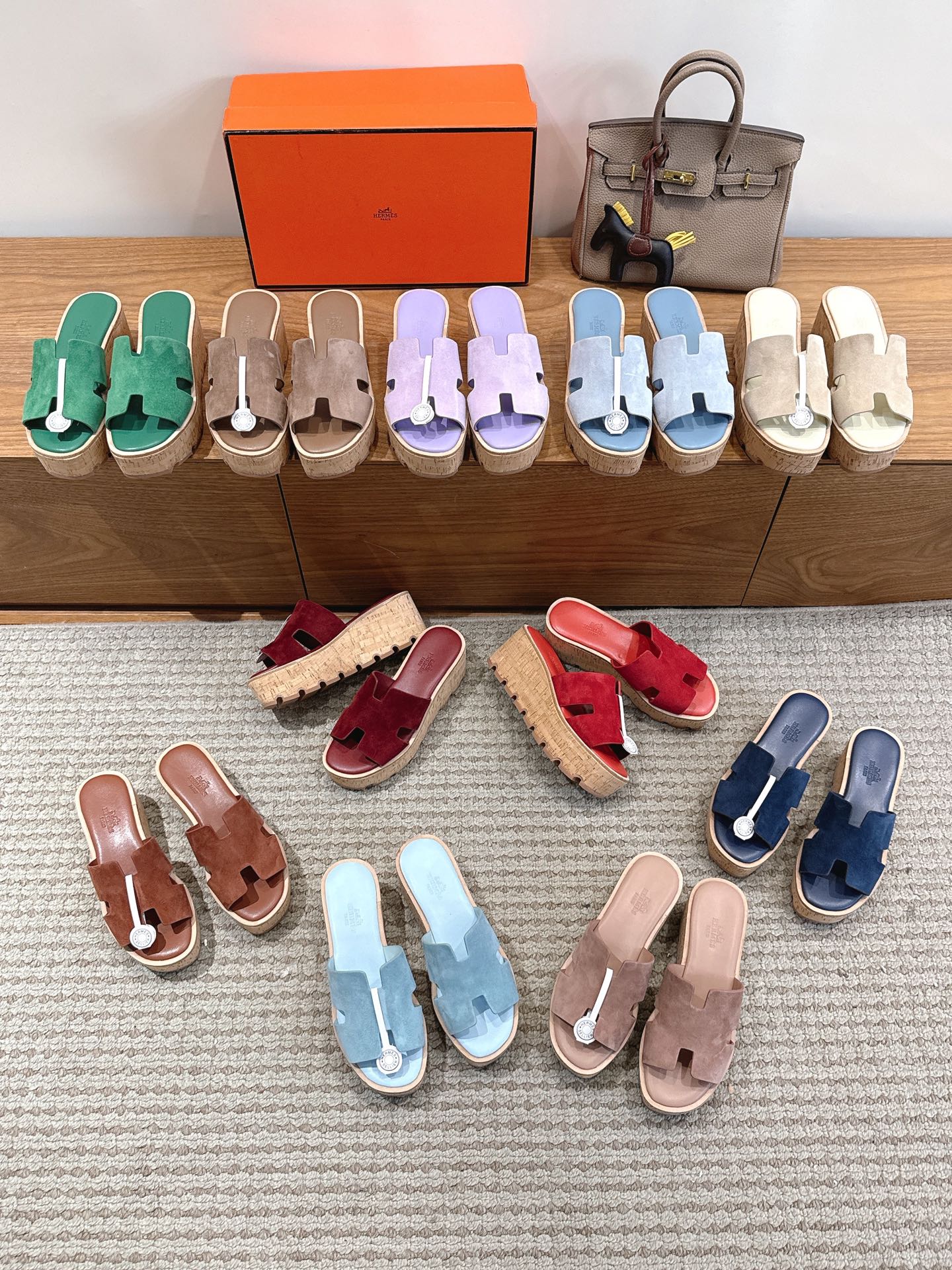 [TOP] HERMES Eze 30 Sandals - 11 Colors
