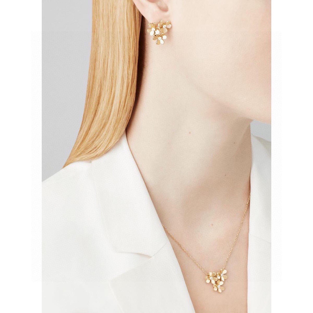 [TOP] Van Cleef & Arpels VCA  Pendant Necklace  - Gold - 711 Luxury