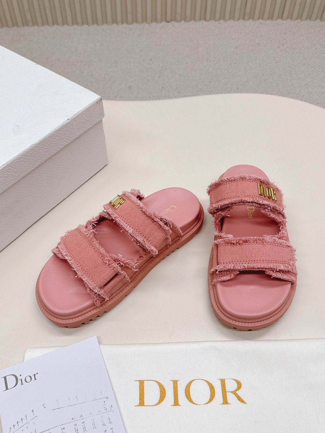 [TOP] Christian Dior Sandals - Pink - 711 Luxury