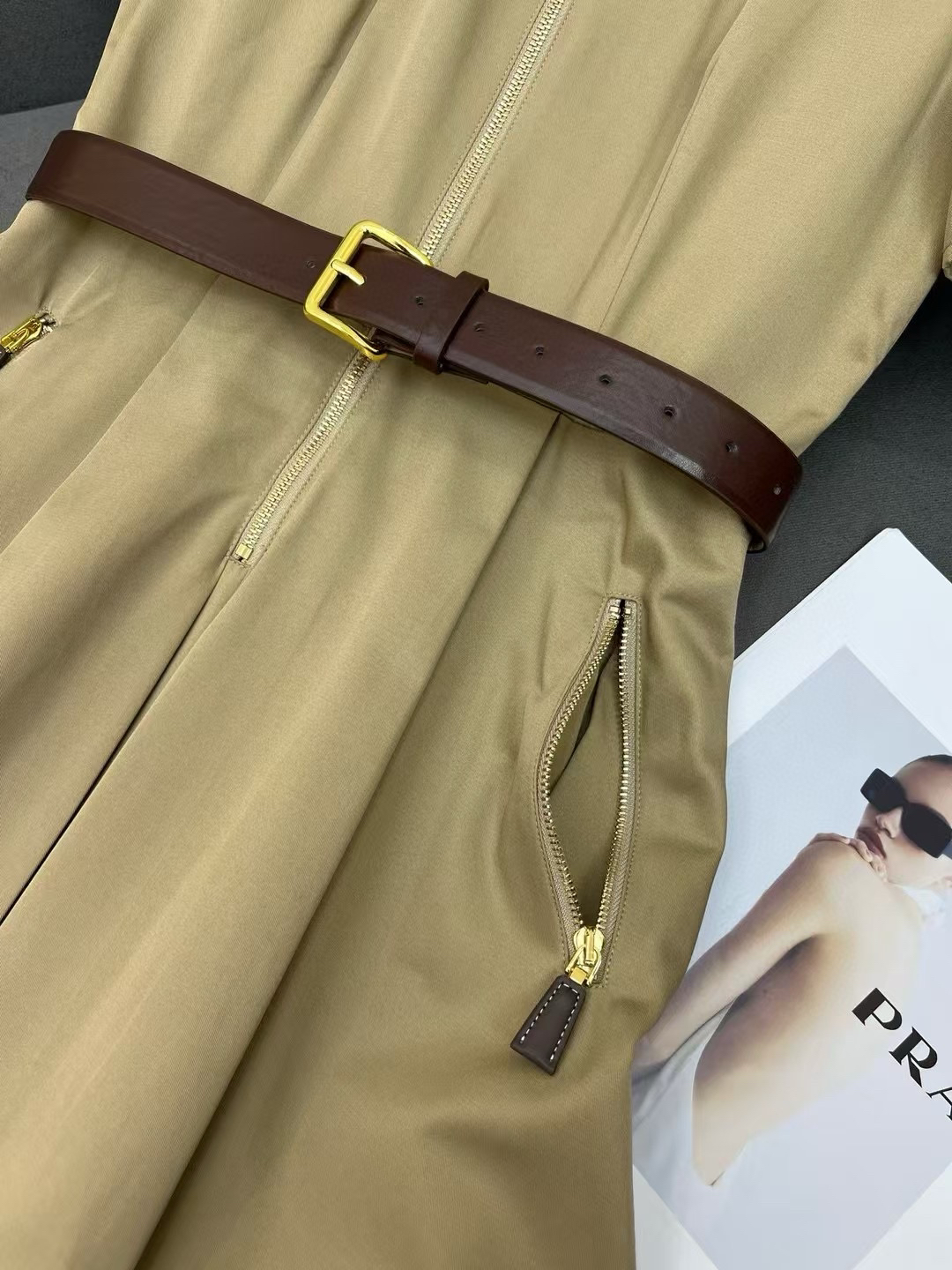 [TOP] PRADA Dress - Khaki
