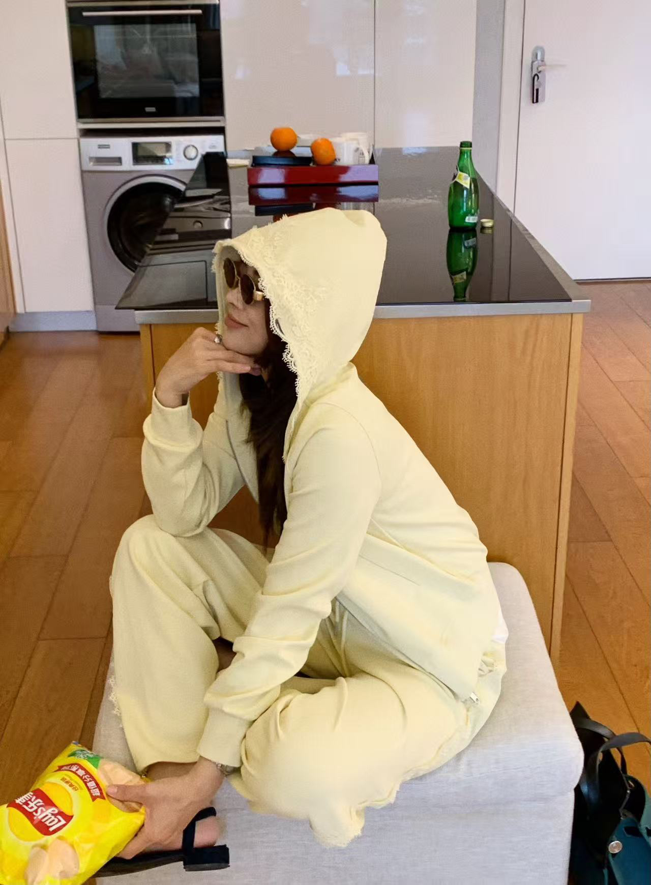 [TOP] Miu Miu Suit - Yellow