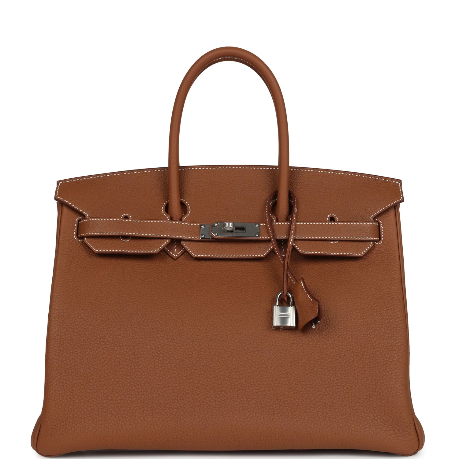 Hermes BirkinGold Togo Palladium Hardware