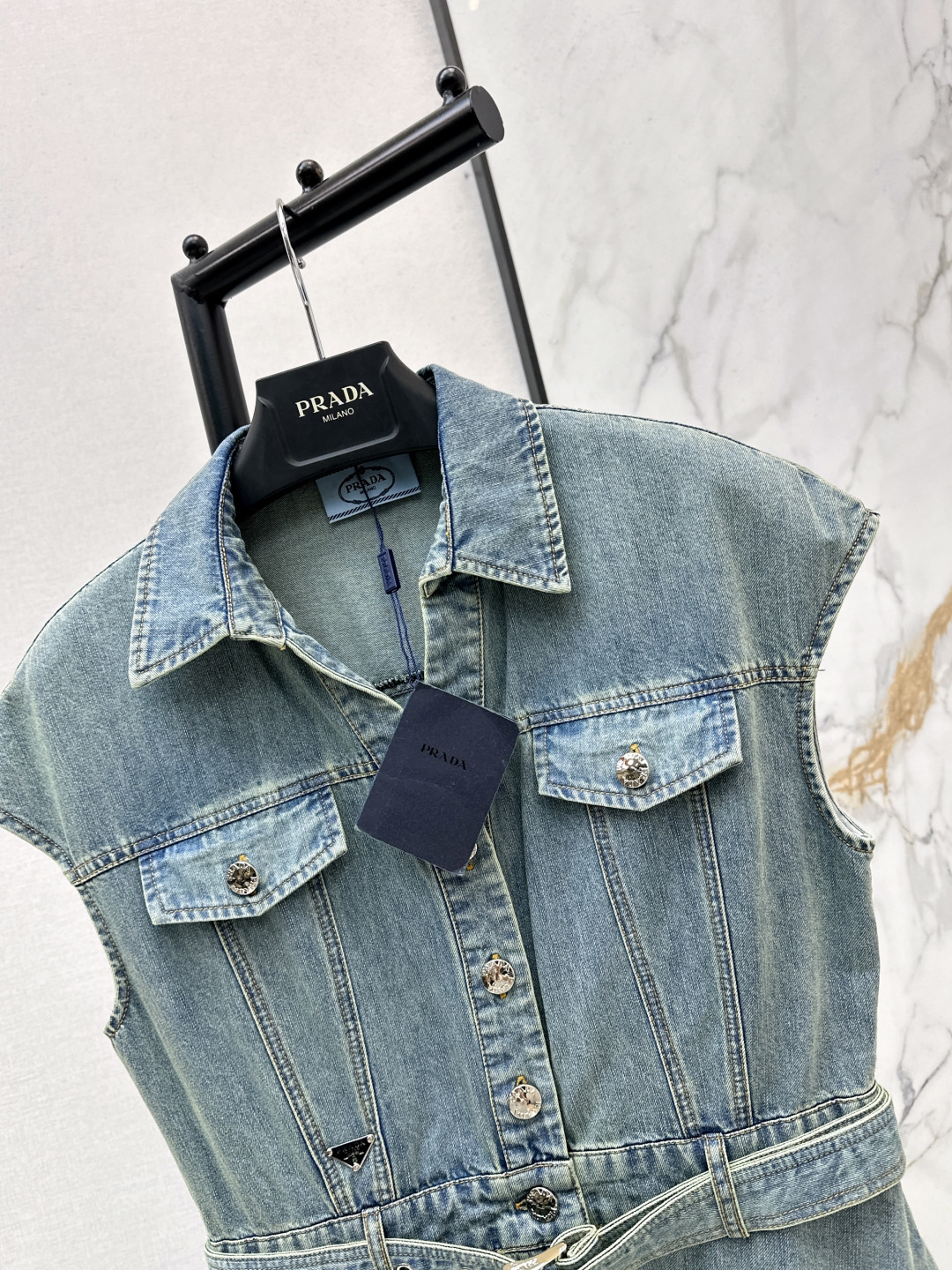 [TOP] PRADA  Dress - Blue