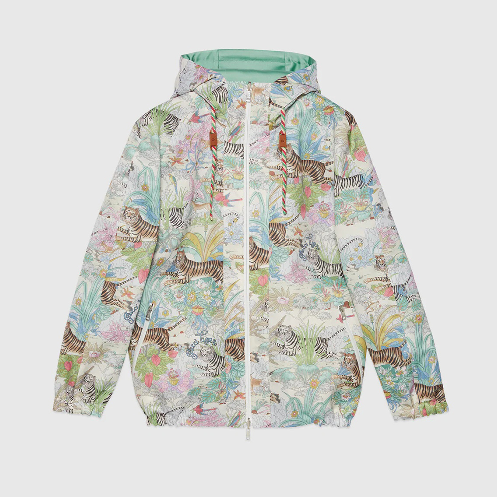 Gucci Clothing GUCCI Gucci Tiger Reversible Bomber Jacket #378932 View 2 | Nigo Office