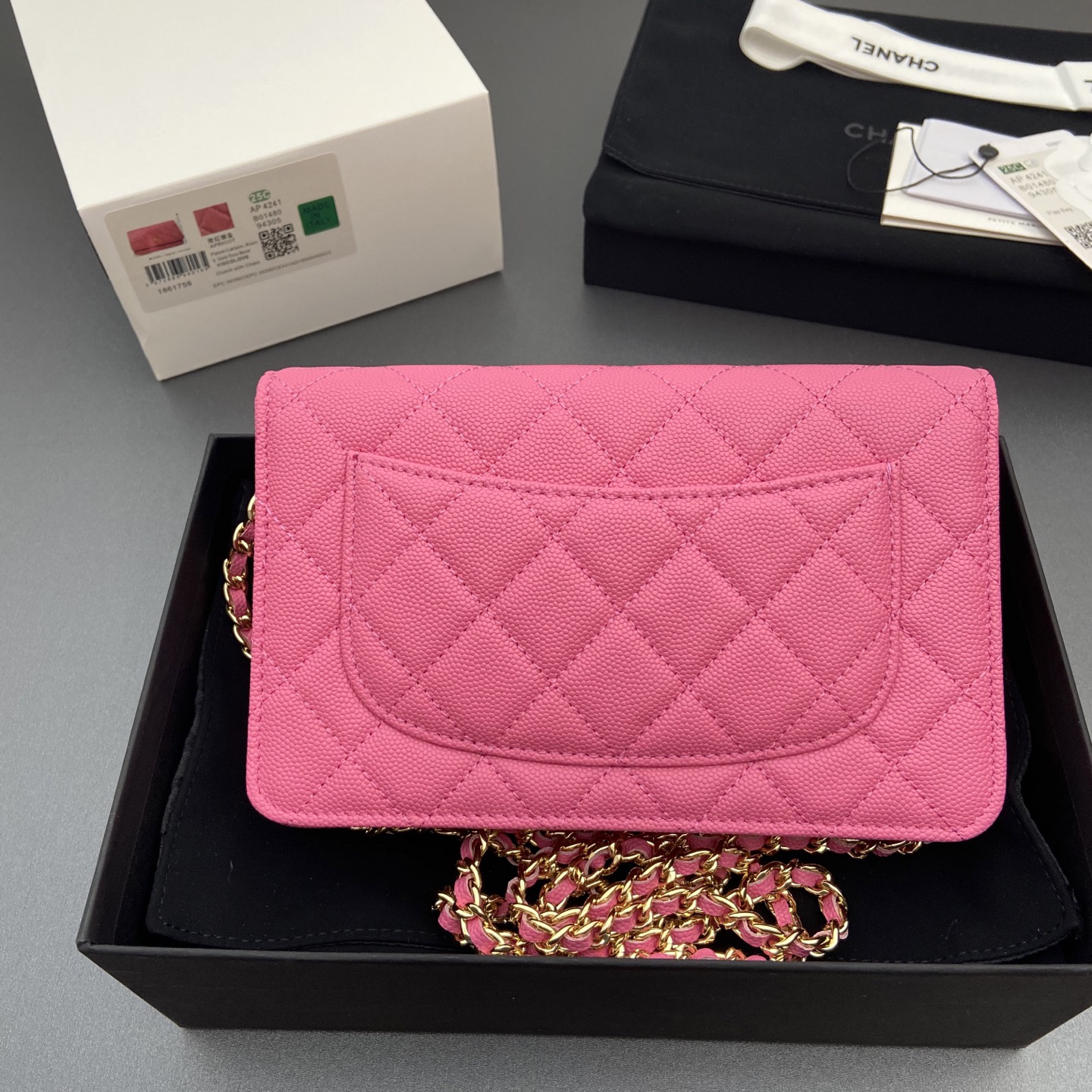 [TOP] CHANEL Woc Bag  20-13-3.5cm - Pink