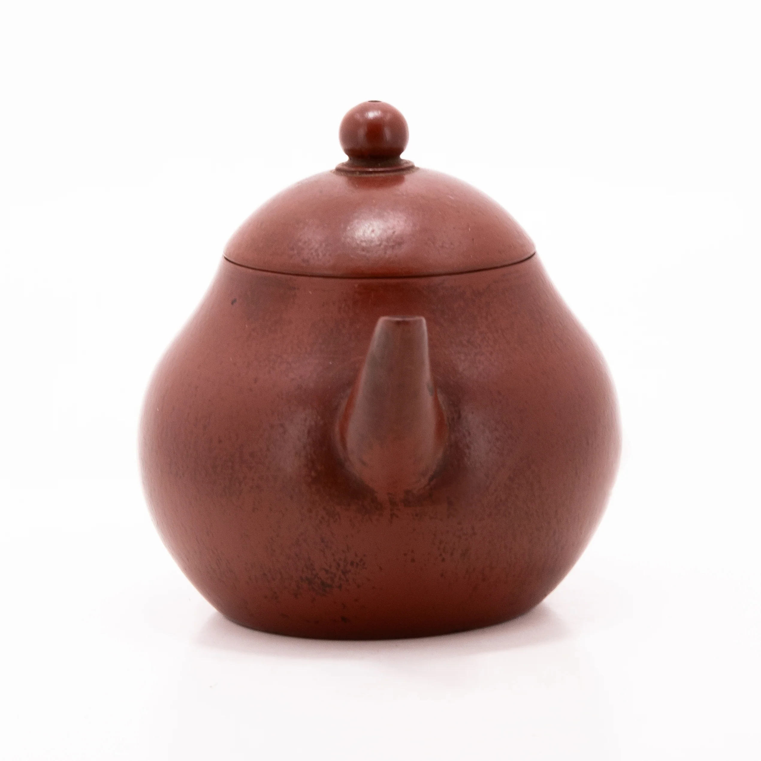 Yixing 1980's Dragon Egg Shape Chinese Teapot
