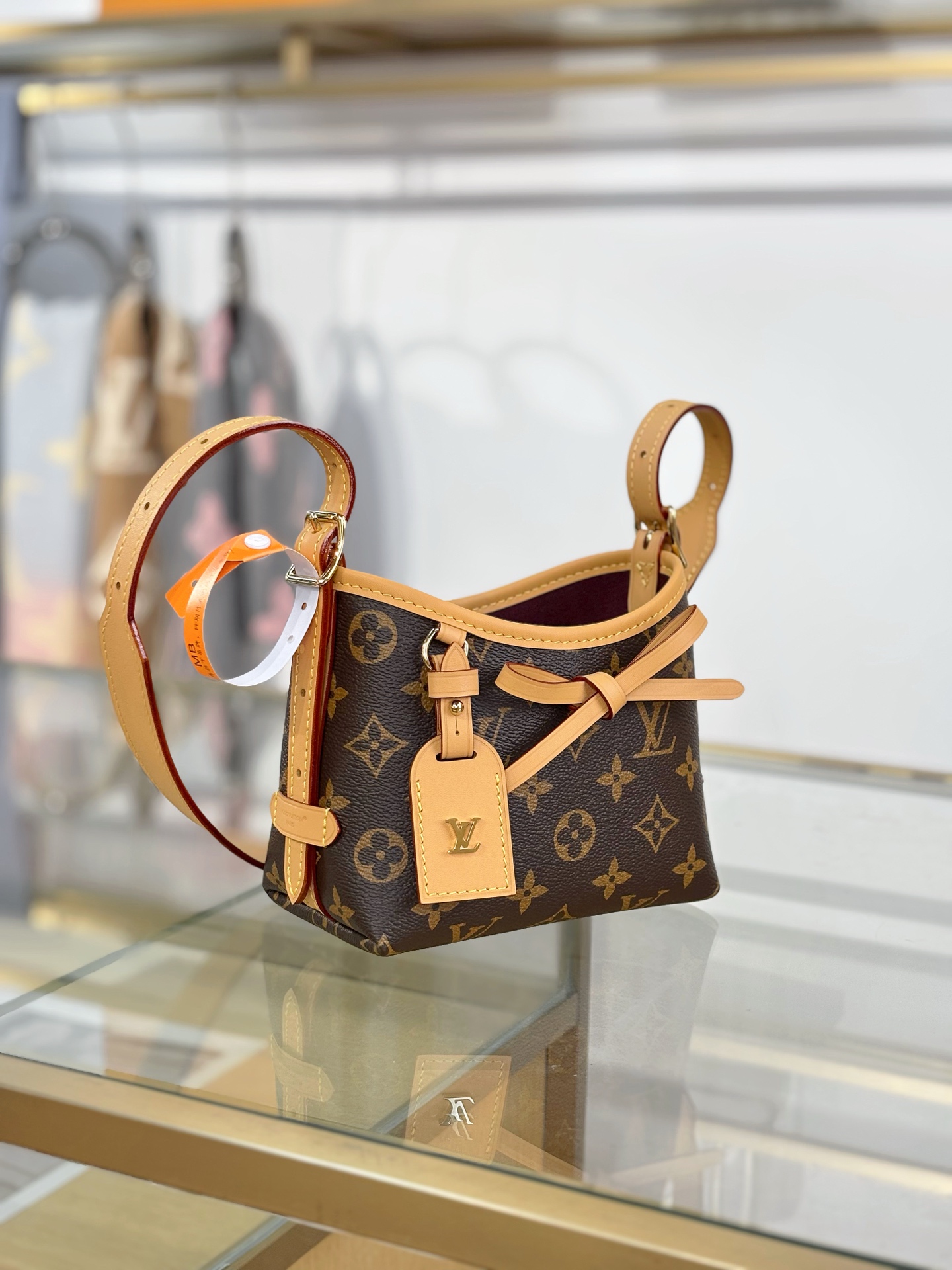 [TOP] Louis Vuitton LV NANO CARRYALL Bag 16x15x9.5cm - Brown - 711 Luxury
