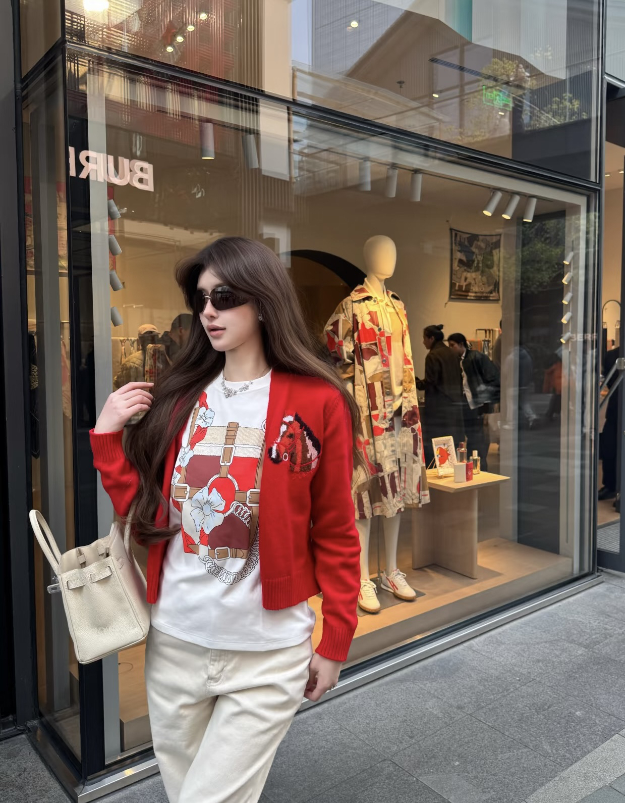 [TOP] HERMES Short-Sleeve T-Shirt - White