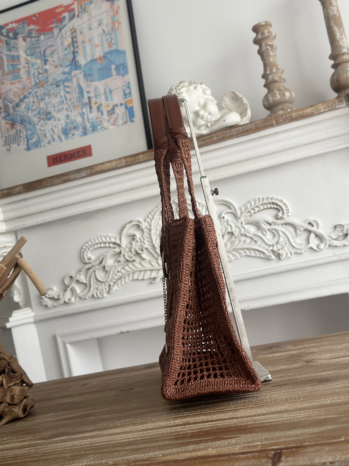 [TOP] Chloe Summer Banana Bag 37*26*13.5cm - Brown - 711 Luxury