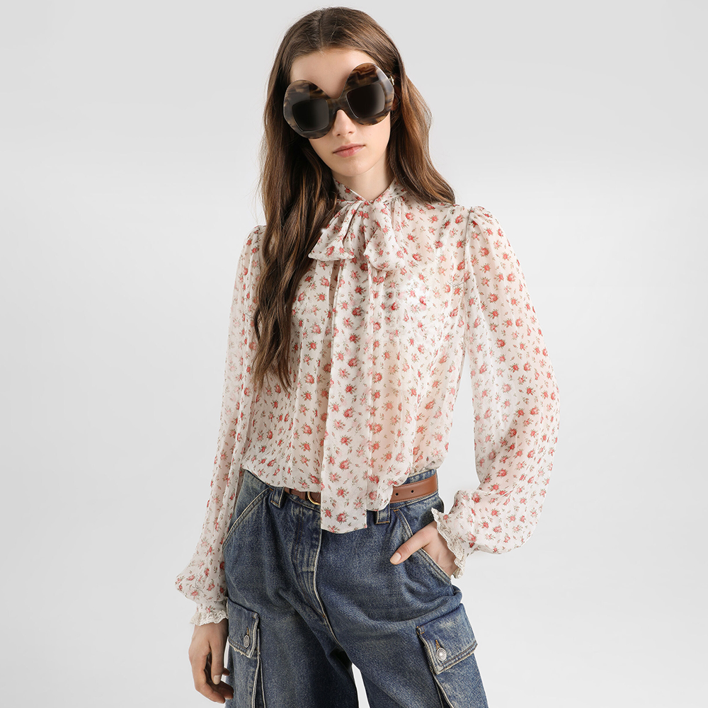Dolce&Gabbana Silk Floral Shirt #383090
