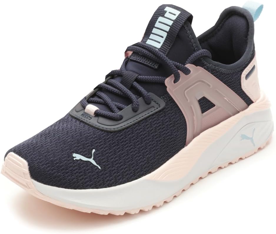 PUMA Womens Pacer 23 Transparent City Lace Up Sneakers Shoes Casual - Black