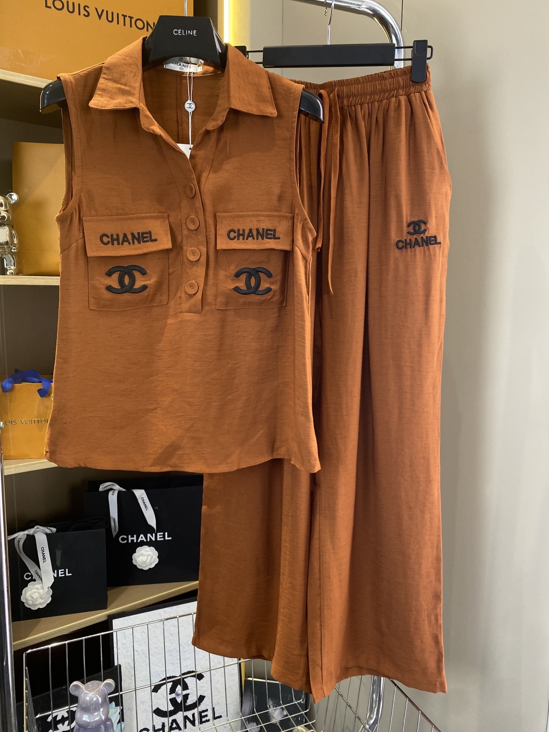 [TOP] CHANEL Suit -Orange