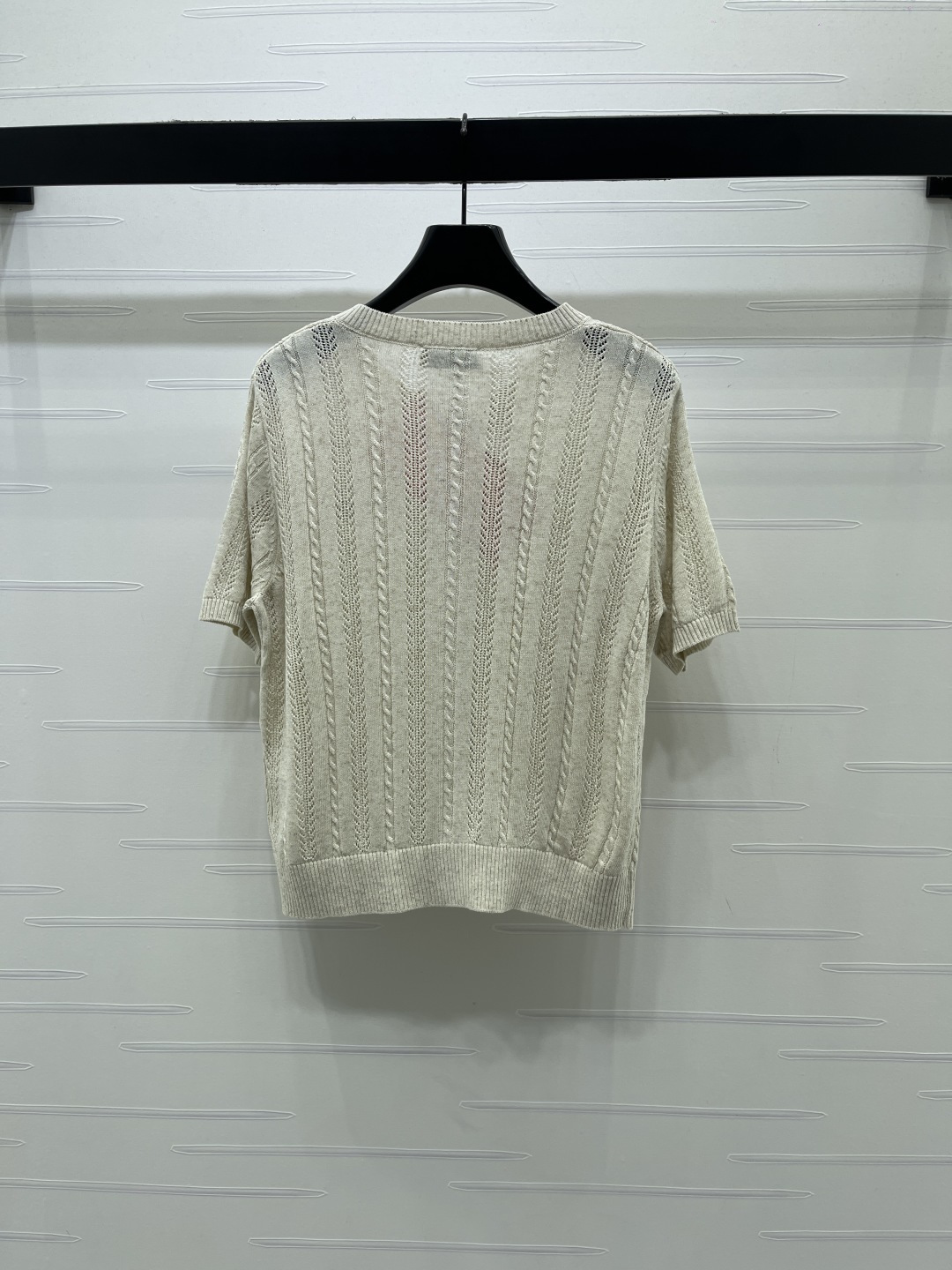 [TOP] Miu Miu Knit Top - Beige - 711 Luxury