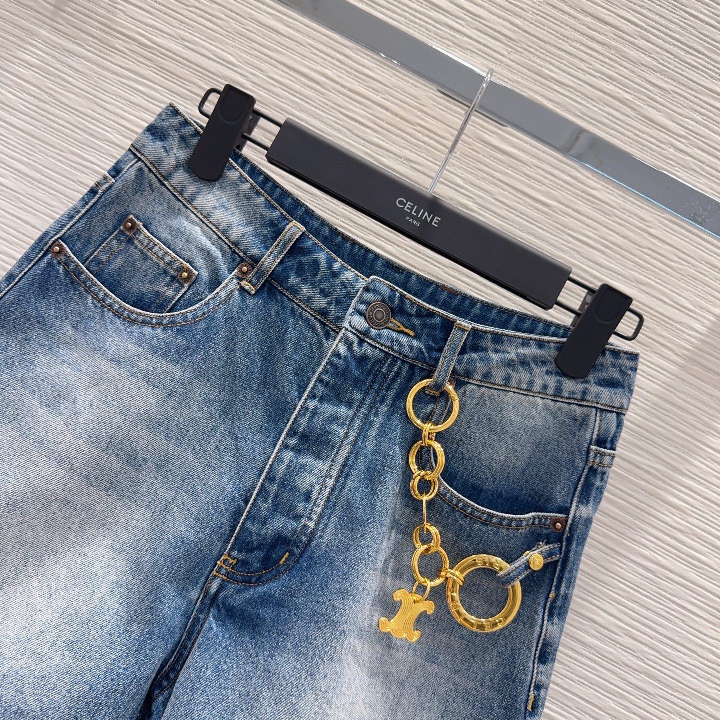 [TOP] CELINE Short Pants - Blue - 711 Luxury