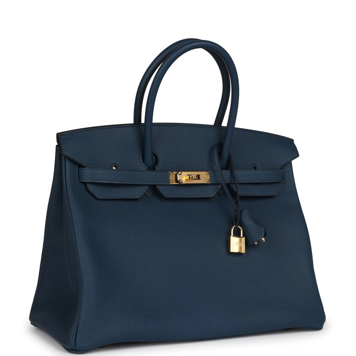 Hermes BirkinBleu De Prusse Togo Gold Hardware