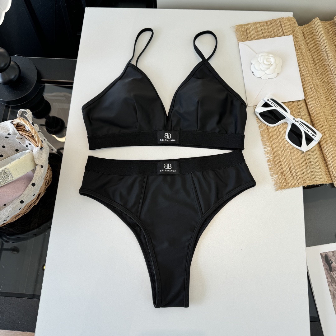 [TOP] BALENCIAGA Swimsuit - Black - 711 Luxury