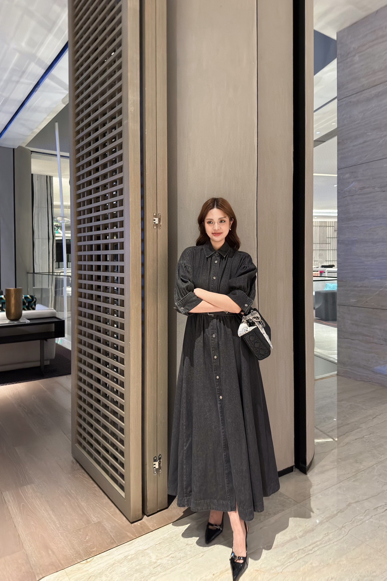 [TOP] Christian Dior  Dress -Black