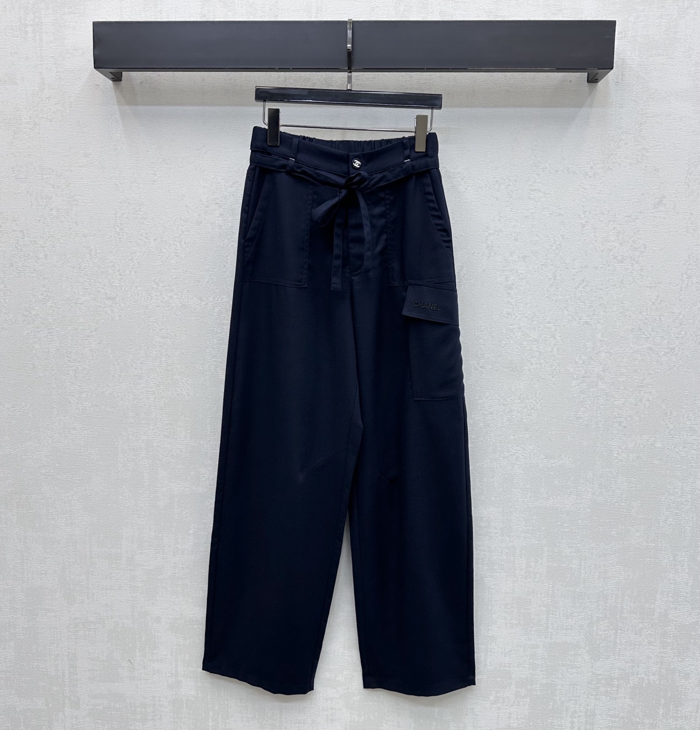 [TOP] CHANEL Pants - Navy Blue - 711 Luxury