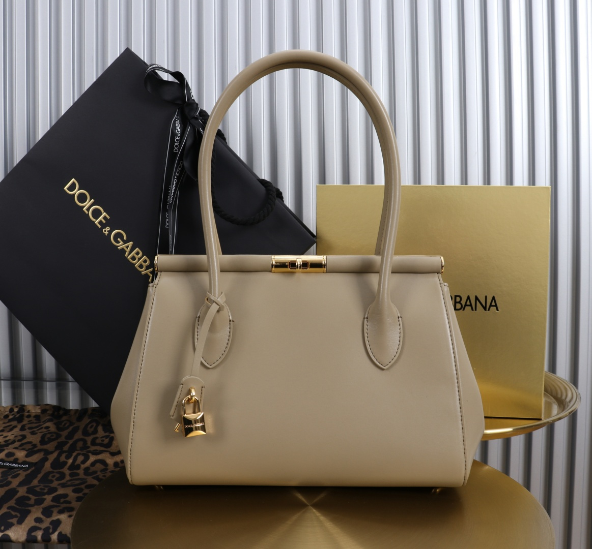 [TOP] Dolce & Gabbana D&G Marlene Bag 30x20.5x12cm -  Khaki