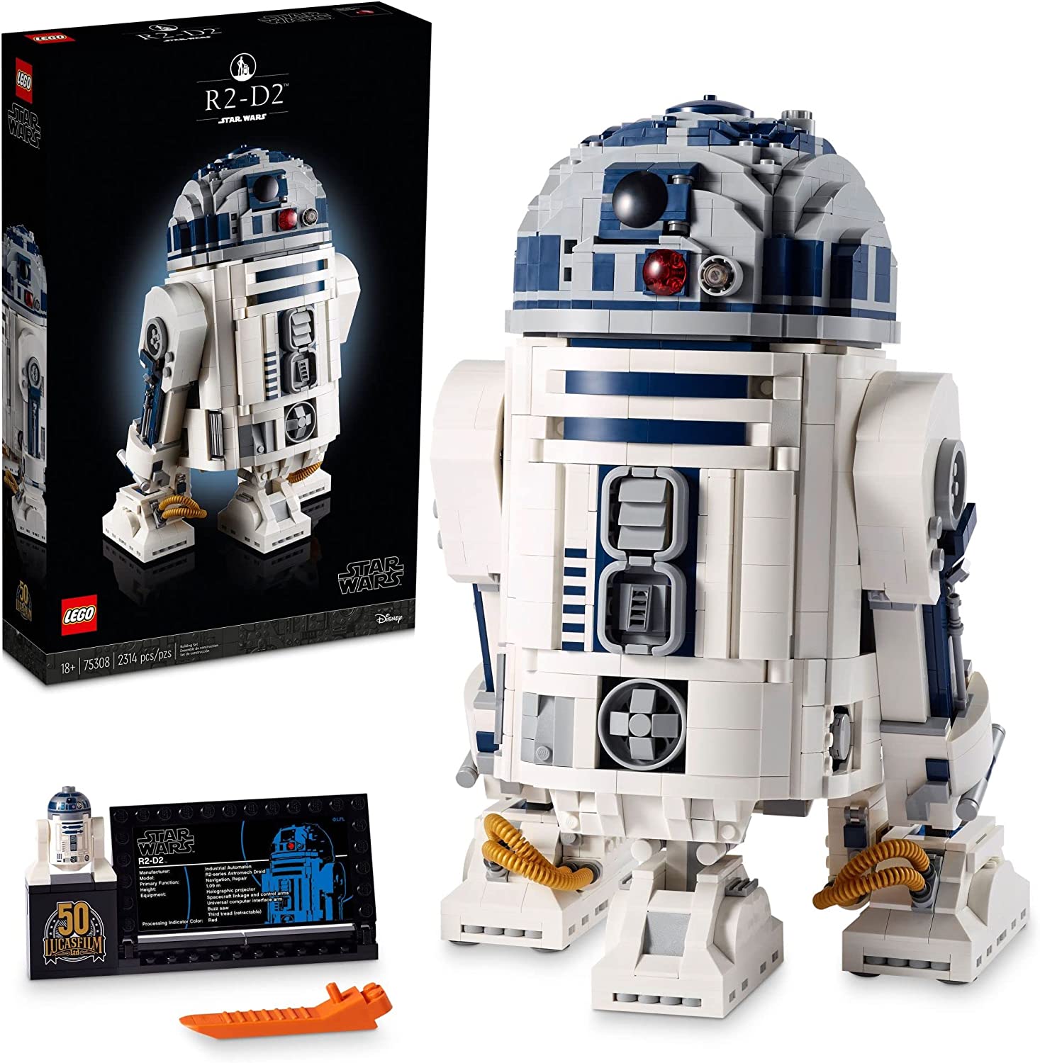 LEGO Star Wars R2-D2 75308 Building Set for Adults (2,314 Pieces)