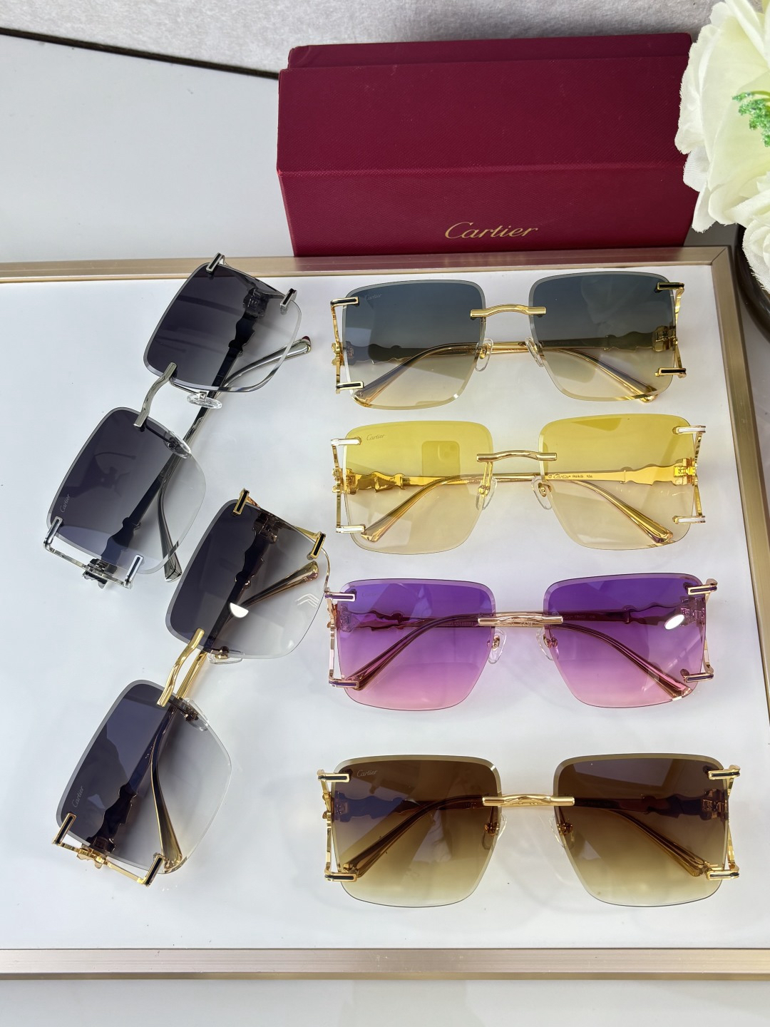 [TOP] Cartier Sunglasses - 6 Color - 711 Luxury