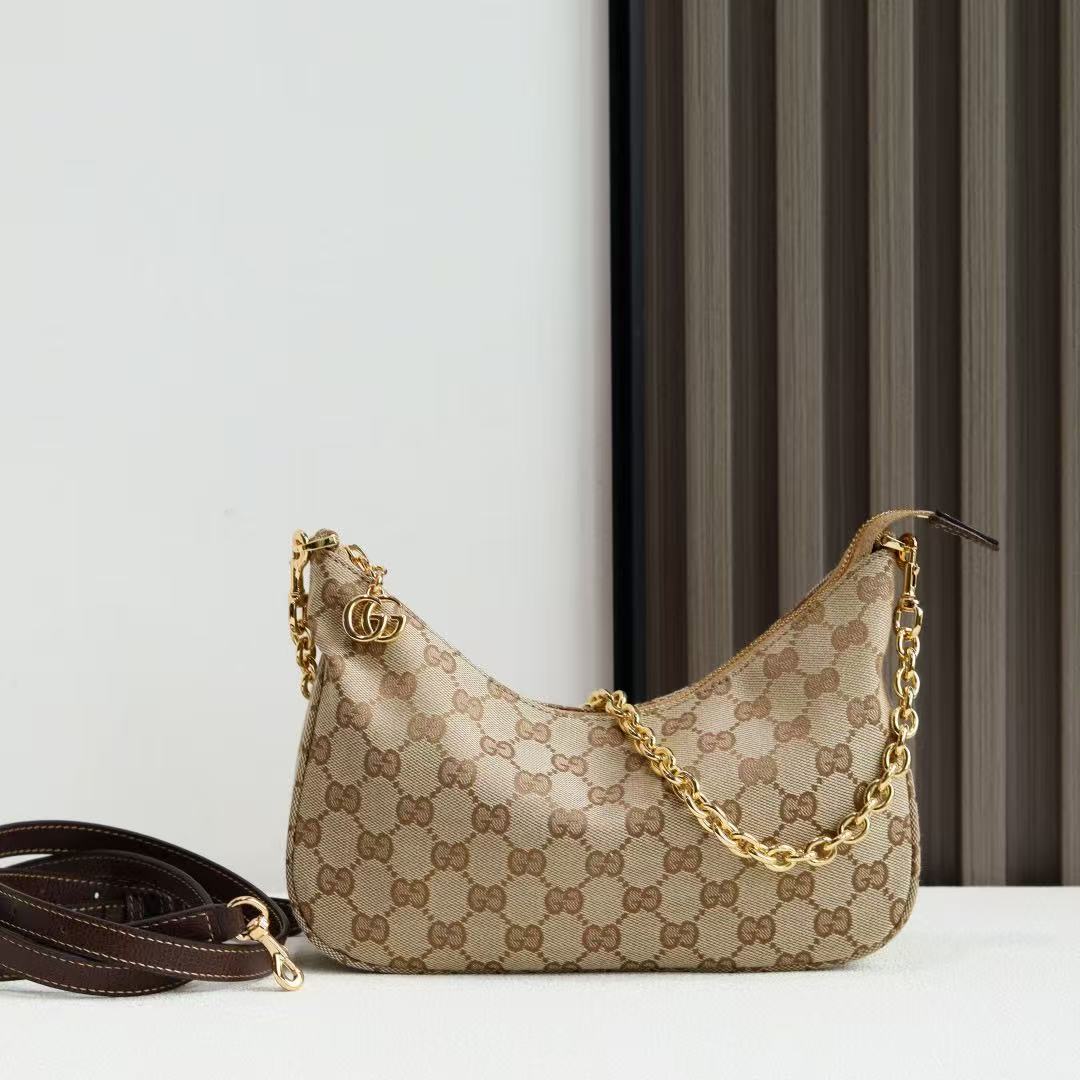 [TOP] GUCCI  Bag 24.5 x 15 x 5 cm - Brown - 711 Luxury