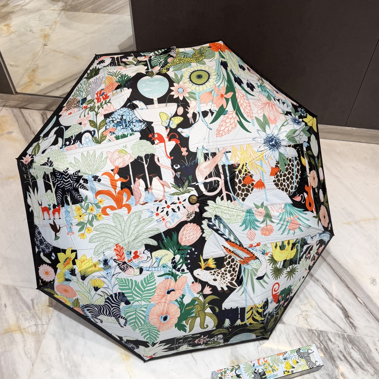 [TOP] HERMES Umbrella - Black - 711 Luxury