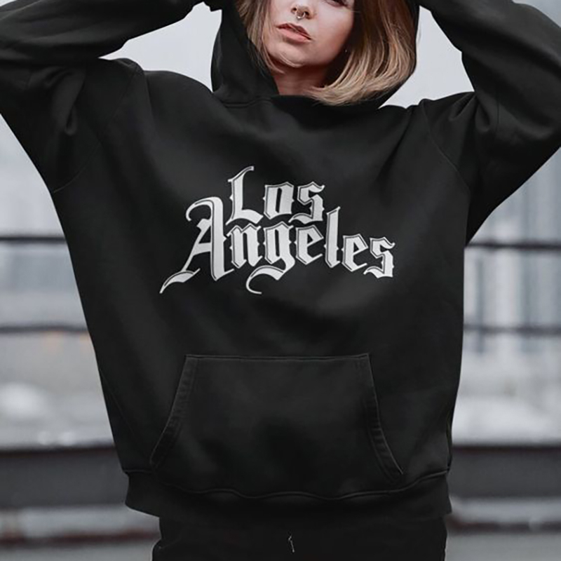 Women's Casual Printed Hoodie