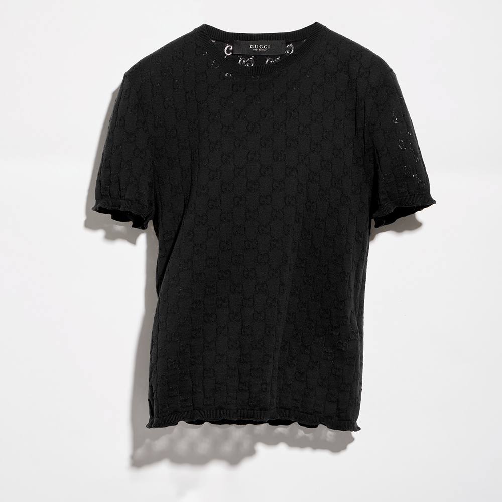 GUCCI GG Cotton Devoré T-shirt #386333