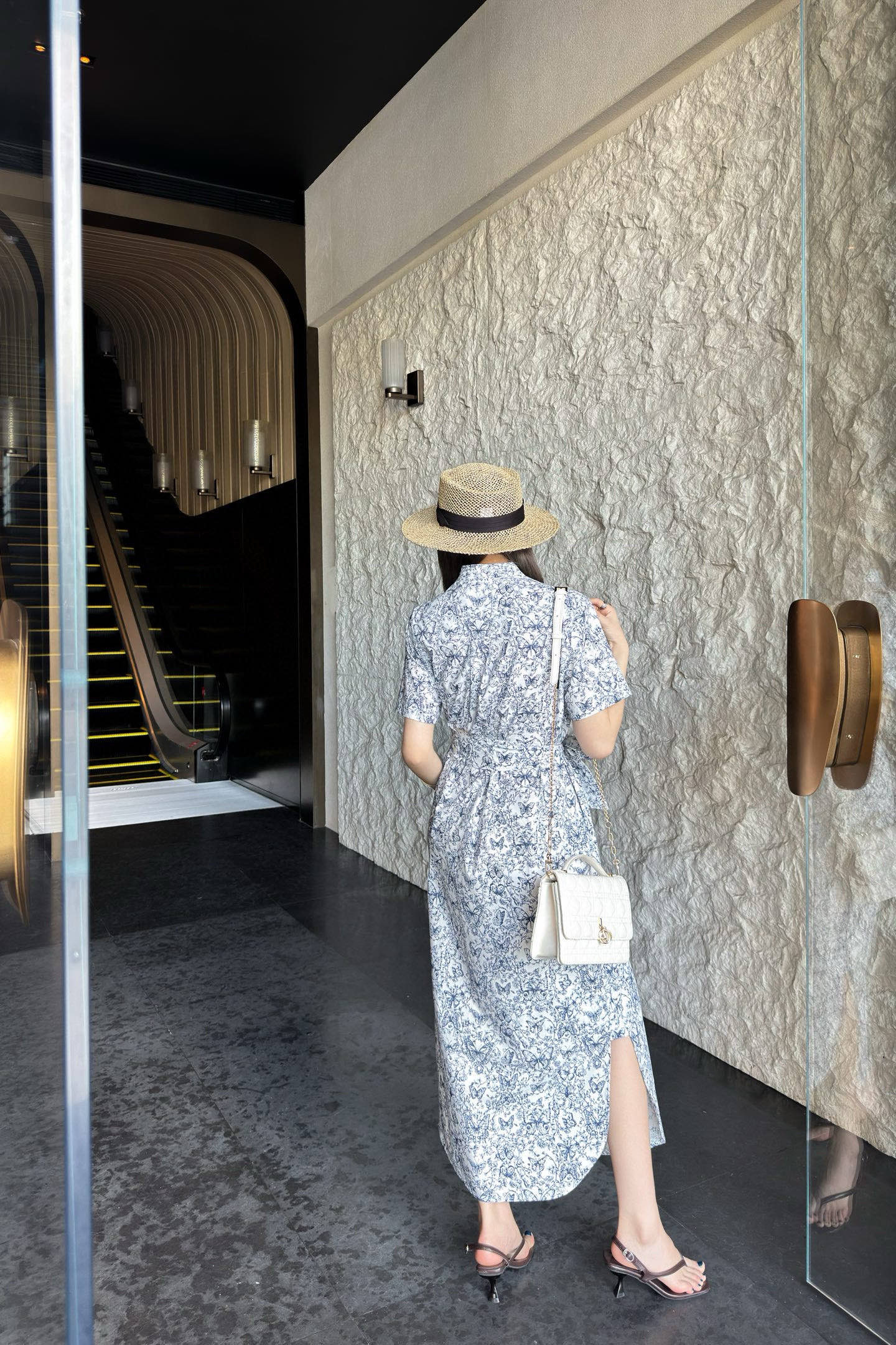 [TOP] Christian Dior  Dress -Blue